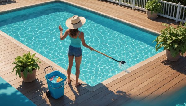 Comment entretenir sa piscine durant la saison estivale